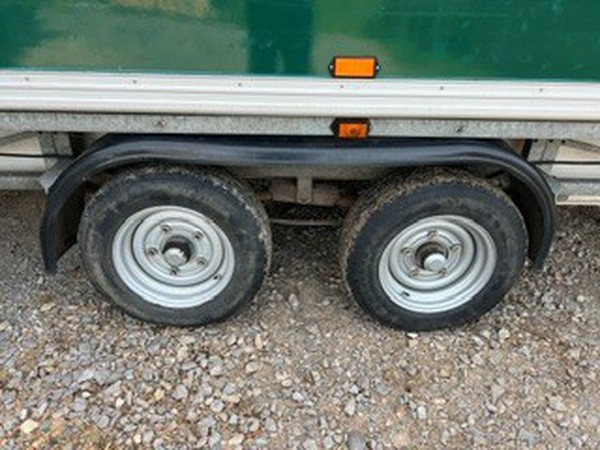 Two axle toilet trailer for sale