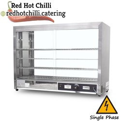 Heated shop heated display