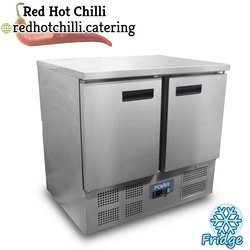 Polar 2 Door Prep Fridge