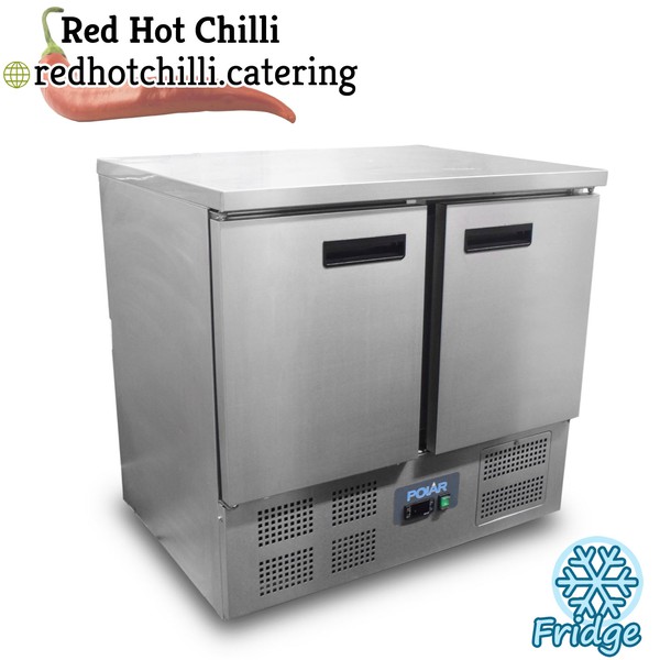 Polar 2 Door Prep Fridge