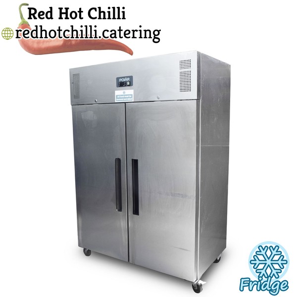 Double door commercial fridge