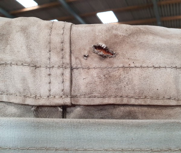 Yurt sewing