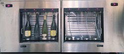 2x Enomatic 4 bottle wine dispensing machine.  I used them in my restaurant which I have recently sold. They are clearly a fantastic piece of equipment and incredibly easy to use, with their temperature controls, simple bottle installation and fantastic w