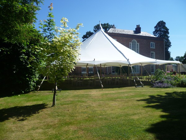 40ft x 40ft Trad Marquee