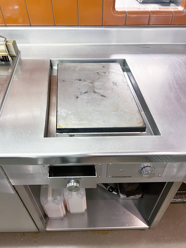 Control Induction griddle