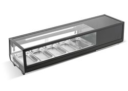 6 Pan Counter Top Display Fridge