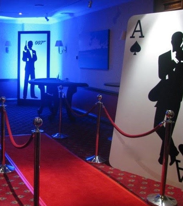 James Bond Silhouette Panels For Sale James Bond Silhouette Panels For Sale