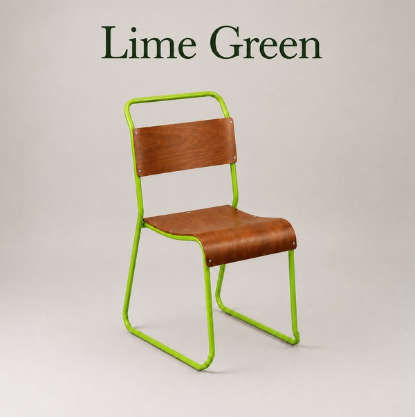 Retro Canteen Chairs In Multiple Colours