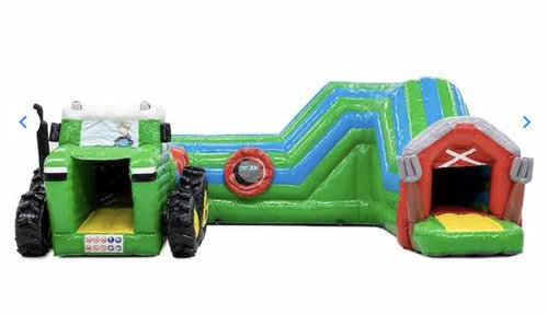 Tunnel Tractor Bouncy Castle