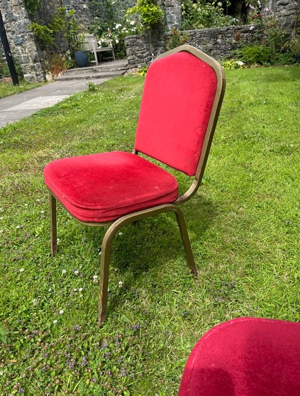 Red Padded Dining Chairs Red Padded Dining Chairs