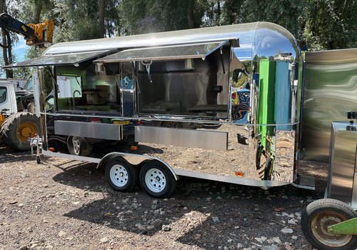 5m Airstream Style Catering Trailer