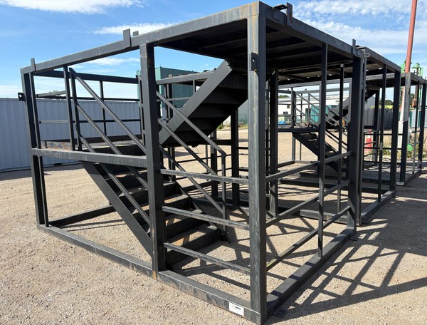Steel Stairs For Stacked Cabins Steel Stairs For Stacked Cabins