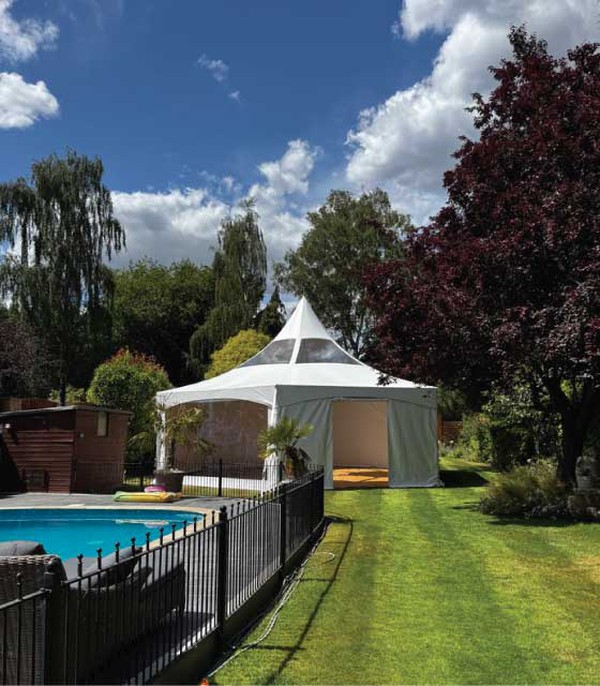 9m Eureka Hex Marquee 9m Eureka Hex Marquee