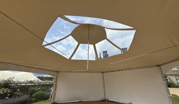 9m Eureka Hex Marquee Window Roof 9m Eureka Hex Marquee Window Roof