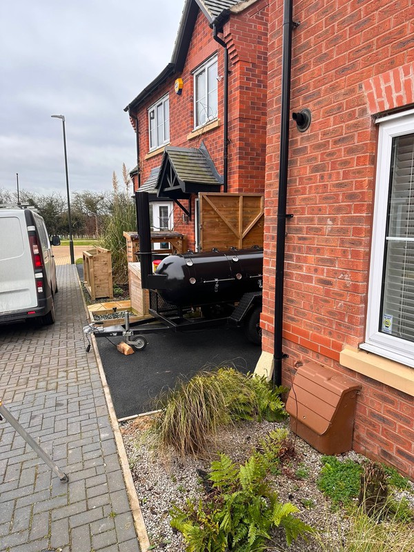 Outside catering BBQ smoker Outside catering BBQ smoker