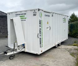 Groundhog building site welfare trailer