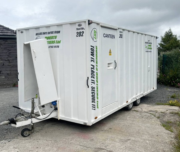 Groundhog building site welfare trailer Groundhog building site welfare trailer