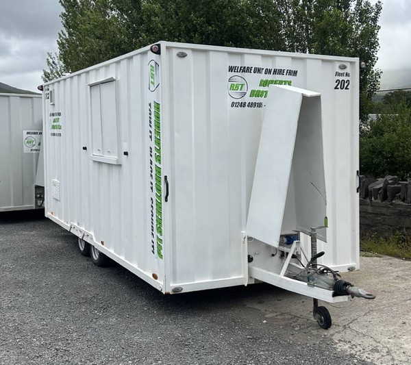 Secure welfare trailer Secure welfare trailer