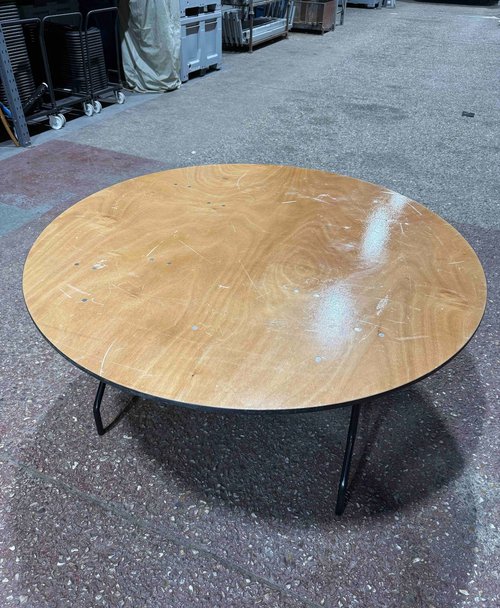 8x 5ft Round Tables For Sale