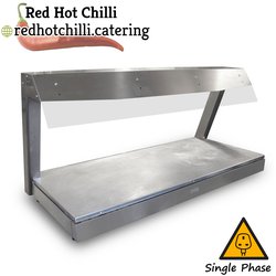 Heated display gantry