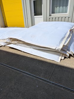 Marquee sound proofing panels