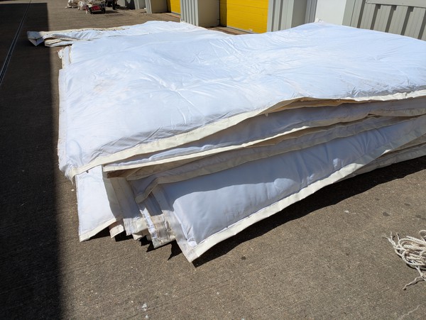 Marquee sound attenuation panels Marquee sound attenuation panels