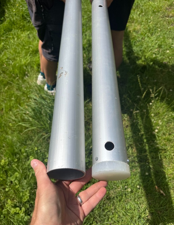 Reinforced Marquee Centre Poles