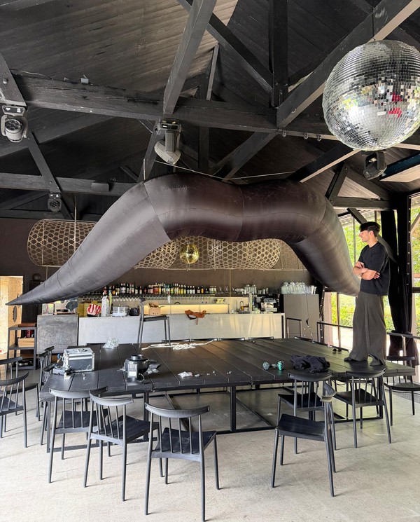 Second Hand Inflatable Moustache Second Hand Inflatable Moustache