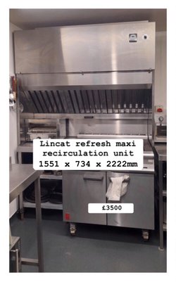 Lincat's Refresh Maxi recirculation unit