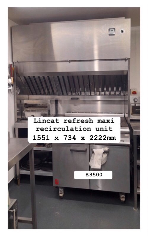 Lincat's Refresh Maxi recirculation unit