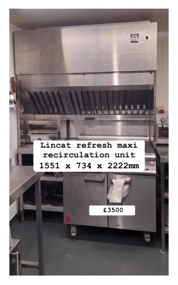 Lincat's Refresh Maxi recirculation unit Lincat's Refresh Maxi recirculation unit