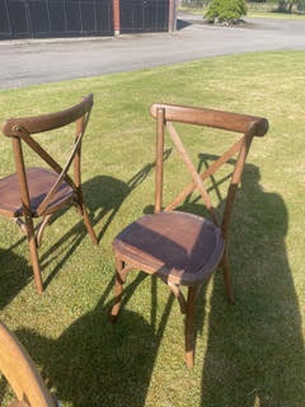 Cross Back Chairs