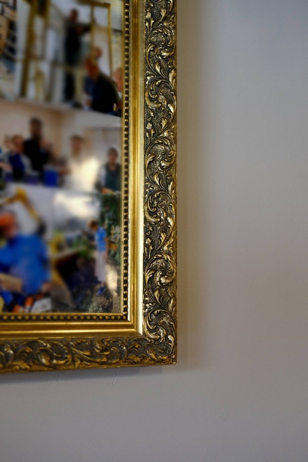 Ornate Gold Mirror for sale