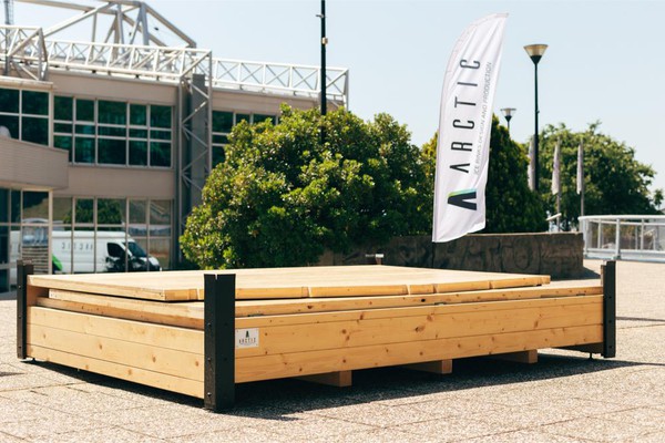 Wooden foldable chalets