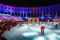 20m x 40m Mobile Ice Rink for sale