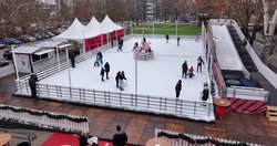 Christmas ice rink for sale
