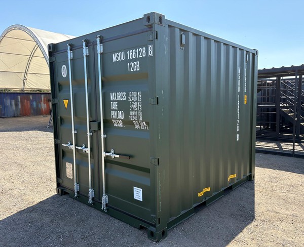 Second Hand 10ft x 8ft Shipping Container