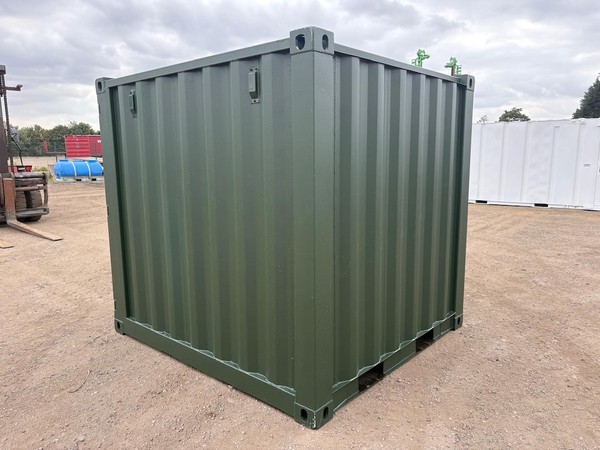 Green 8ft x 7ft Shipping Container Green 8ft x 7ft Shipping Container