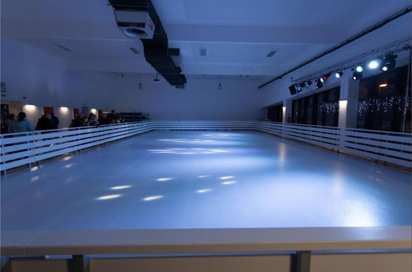 Inside ice rink Inside ice rink