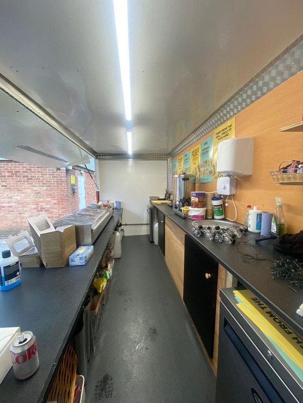 Used 16ft Twin Axle Food Trailer