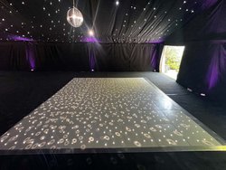 PFM 16ft x 16ft White LED Dance Floor