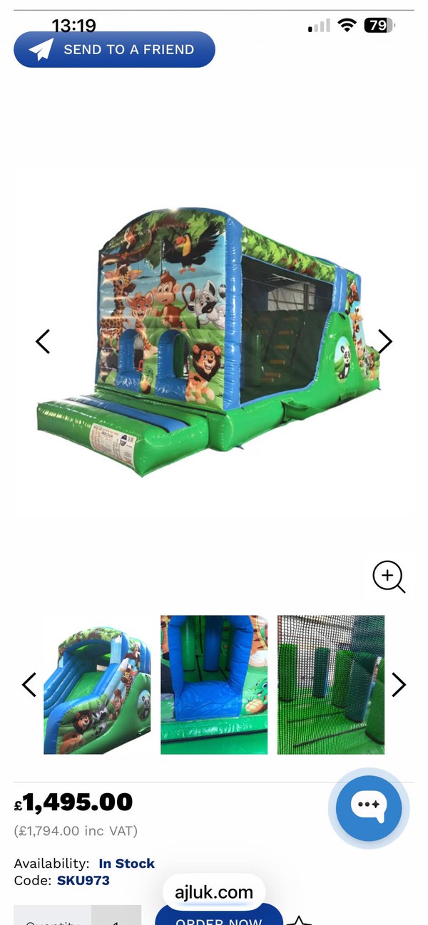 AJL 30FT Jungle Obstacle Course for sale AJL 30FT Jungle Obstacle Course for sale