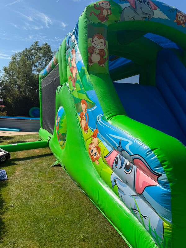 Large inflatable obstacle course Large inflatable obstacle course