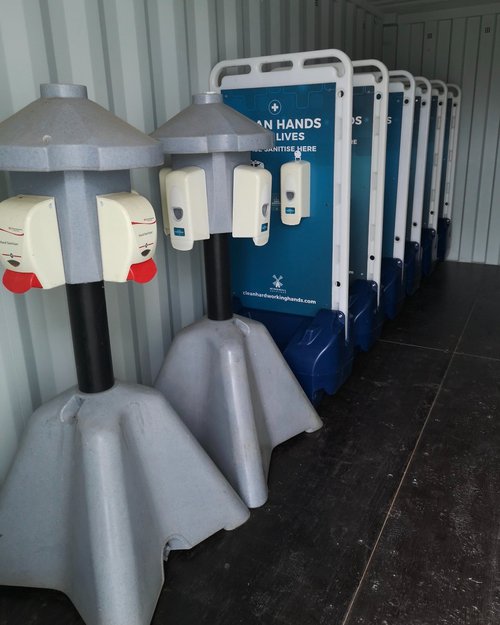 8x Hand Sanitiser Stands For Sale