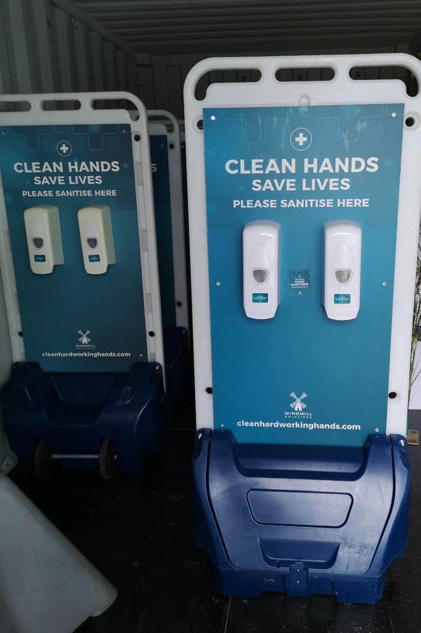 Second Hand 8x Hand Sanitiser Stands Second Hand 8x Hand Sanitiser Stands
