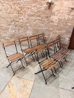 Wooden Folding Chairs For Sale