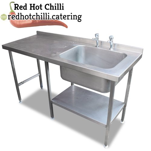 1.6m Stainless Steel Sink