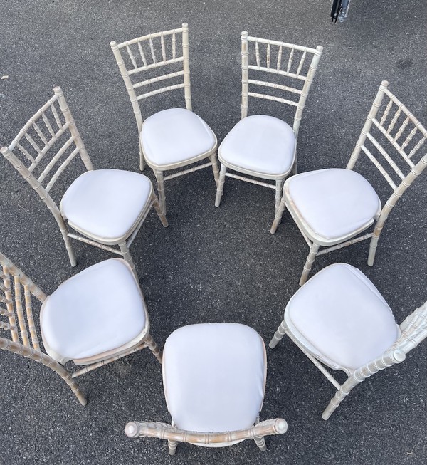 Limewash Chiavari Banqueting Chairs