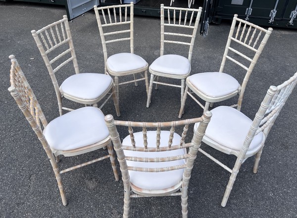 Limewash Chiavari Chairs