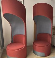 Pair Acoustic Enclosure Seat Pods